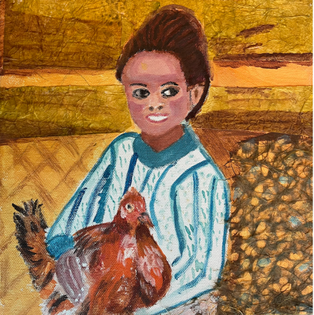 Good Morning by artist Rosalinda Peña